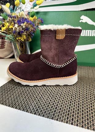 Оригинальные ботиночки сапожки clarks 5
