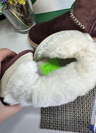Оригинальные ботиночки сапожки clarks 6