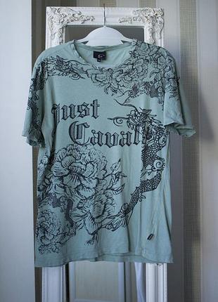 Мужская футболка just cavalli vintage оригинал new !