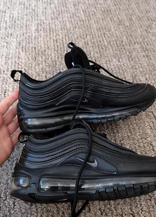Кросівки nike air max 97 triple black