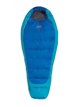 Детский спальный мешок pinguin mistral junior 150 blue