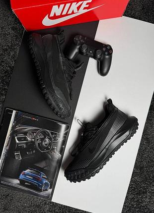 Чоловічі кросівки nike acg mountain fly low gtx all black