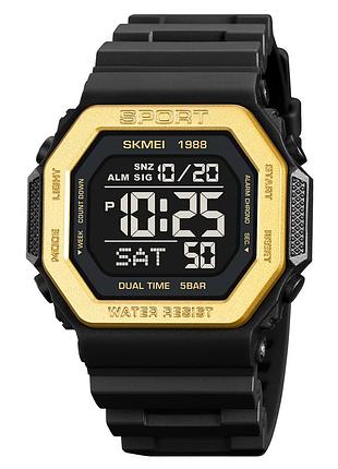 Мужские часы skmei 1988gd gold