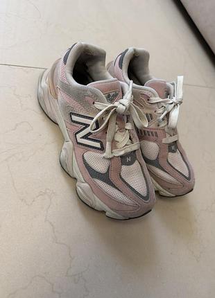 Кросівки жіночі new balance рожеві, розмір 33.5