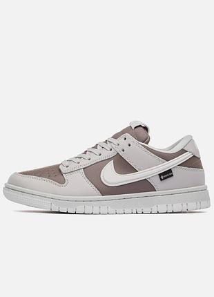 Nike dunk low gore-tex brown