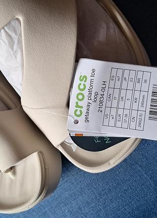 Шльопанці crocs  жіночі 3