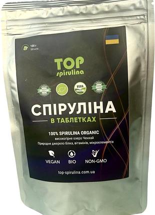 Топ спирулина 100 г табл .yun'na spirin biotechnology .co .,ltd. китай