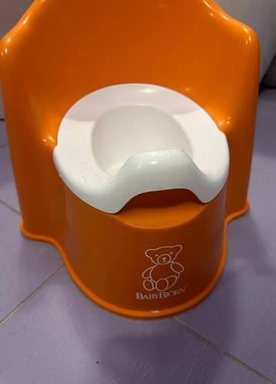 Горщик-крісло babybjorn potty chair orange