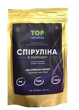 Спирулина топ спирулина 100 г китай порошок органическое сырье