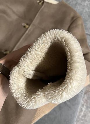Дубленка пальто zara 3