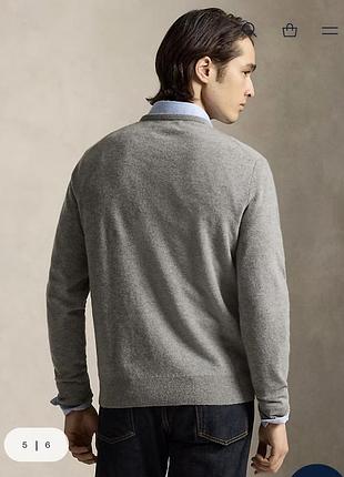 Сірий джемпер polo ralph lauren 2