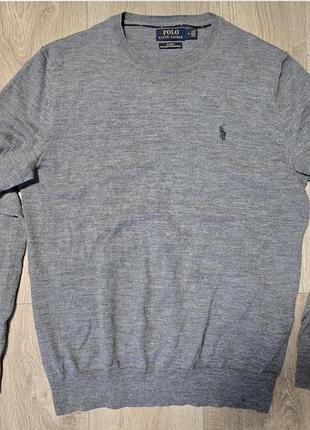 Сірий джемпер polo ralph lauren 7