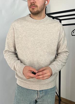 Чоловічий вовяний светр reiss 2