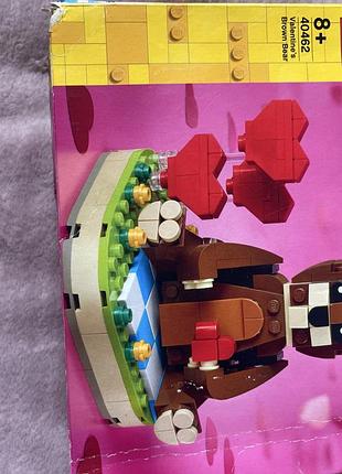 Конструктор lego valentine's brown bear (40462)