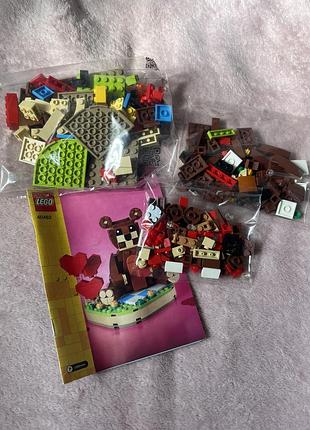 Конструктор lego valentine's brown bear (40462) 3