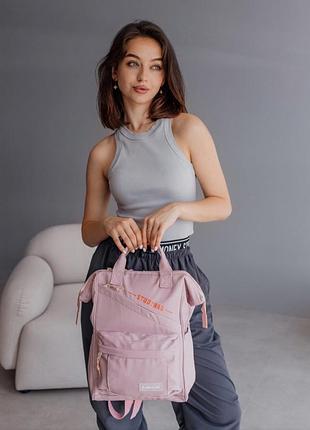 Школьный рюкзак, сумка для девочек lucky розовый 38 × 17 × 23 см код: gy92 pink