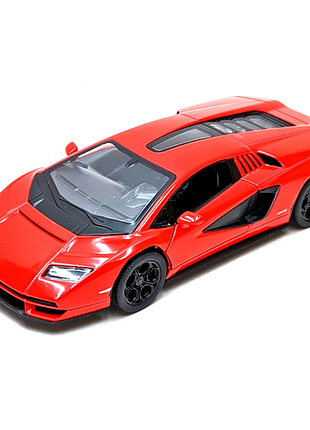 Машинка металлическая kinsmart kt5437w 1:38 lamborghini countach lpi 800-4 цвет красный