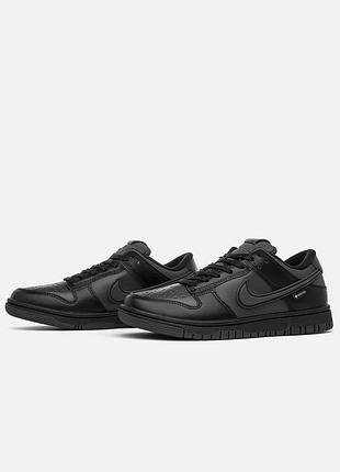 Nike dunk low gore-tex black 3