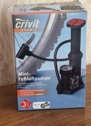Новий crivit sports насос з манометром