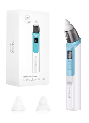Назальний аспіратор medica+ nose cleaner 6.0 blue