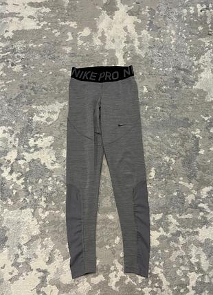 Жіночі спортивні лосіни легінси nike pro