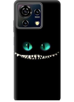 Чехол силиконовый на телефон zte blade v50 vita чеширский кот "689u-3813-58250"
