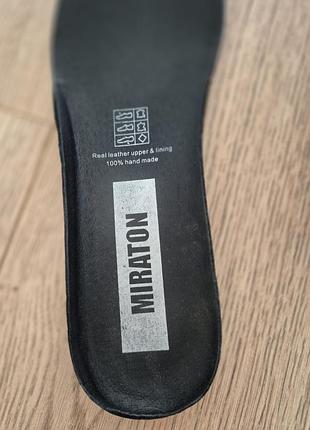 Шкіряні туфлі miraton 6