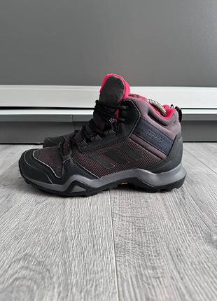 Трекінгові кросівки жіночі adidas terrex ax3 mid gore-tex для хайкінгу