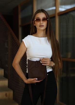 Сумка evelyne 18 brown 10