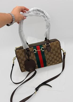 Gucci horsebit 1955 web gg supreme boston bag