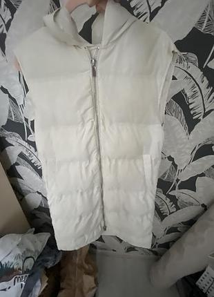 Жилетка mango пух xs-s 3