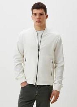 Стильная куртка бомбер ветровка zara размер s