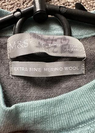 Кофта m&s шерсть 36р 2