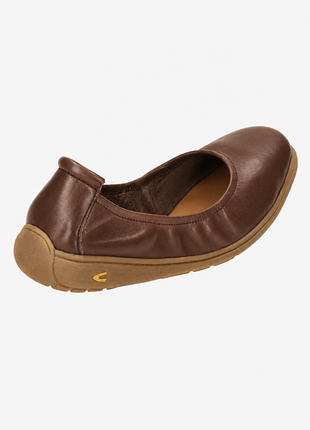 Балетки camel active шкіряні коричневі складні  37-38 розмір