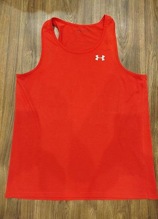 Майка чоловіча under armour червона xl