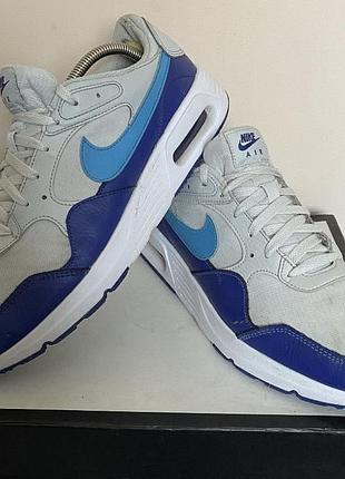 Кросівки чоловічі nike air max sc cw4555-012 біло-сині