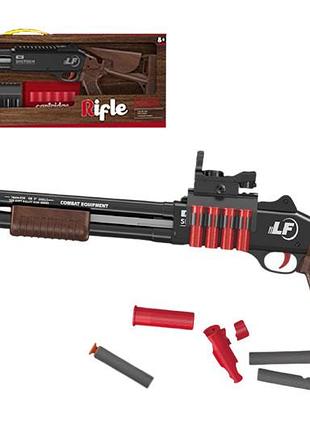 Гвинтівка 9983-1 на поролонових патронах, в коробці р.80x24.5x5.3 см yg toys