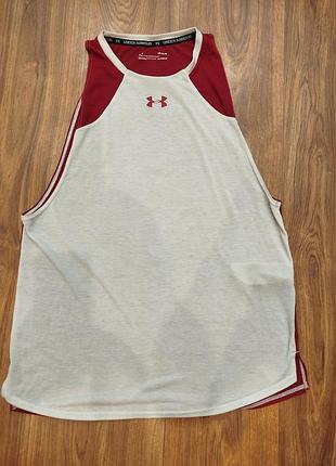 Майка чоловіча under armour спортивна бордова