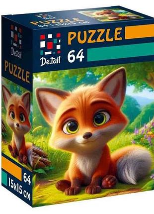 Пазлы упрочняющий лисенок dt1234-07 тм vladi toys