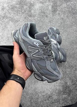 Кросівки new balance 9060 dark grey 3