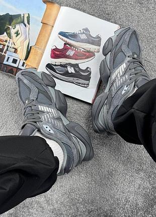 Кросівки new balance 9060 dark grey 5