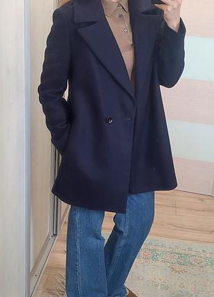 Вовняне пальто massimo dutti 8