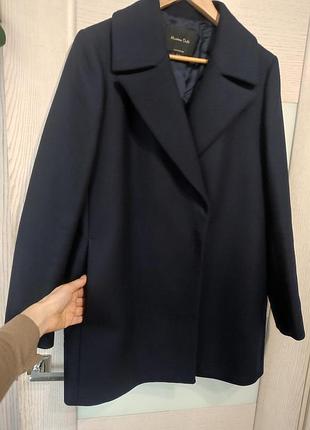 Вовняне пальто massimo dutti 3