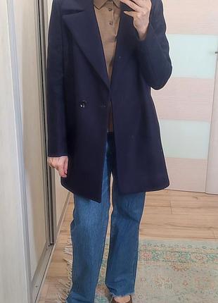 Вовняне пальто massimo dutti 9