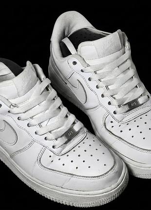 Nike air force 1 shoes ( кросівки найк аір форс 1 білі )