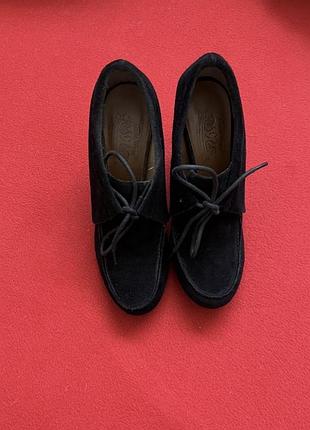 Жіночі черевики nine west чорні шкіряні