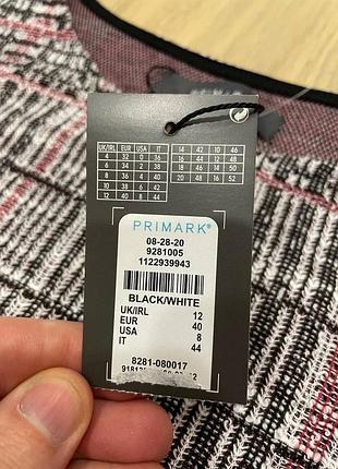 Новое платье primark в клетку в стиле ретро 6