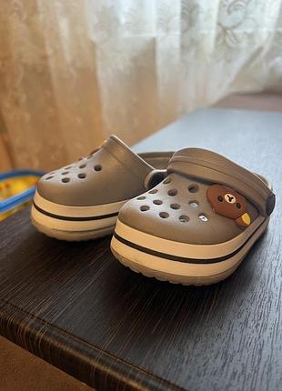 Ua: капці унісекс crocs сірі