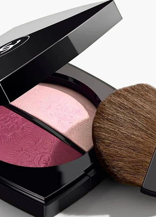 Рум'яна chanel jardin imaginaire blush and highlighter duo light and berry рум'яна хайлайтер