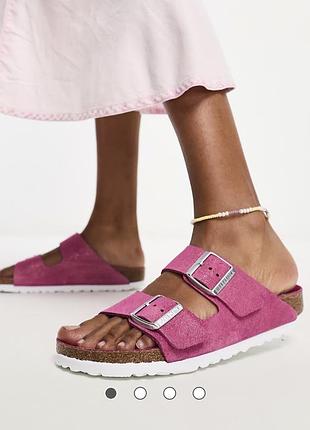 Рожеві birkenstock 2